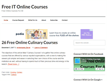 Tablet Screenshot of freeitonlinecourses.com